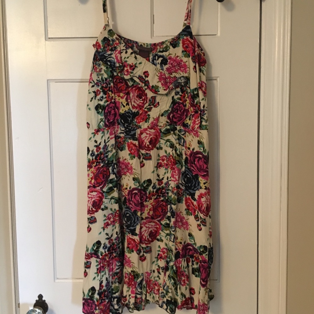 Cotton floral dress